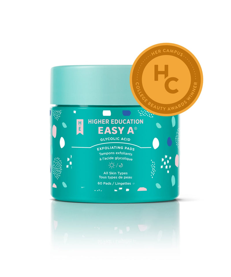 EASY A® Glycolic Acid Exfoliating Pads