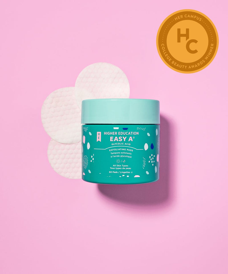 EASY A® Glycolic Acid Exfoliating Pads